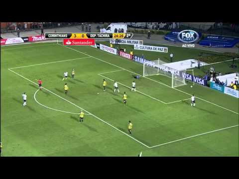 Corinthians 6 x 0 Dep. Tachira - Libertadores 2012