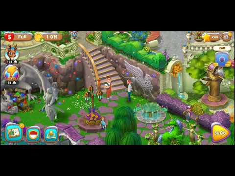 GARDENSCAPES NEW ACRES area 14 day 5 - Engagement of Alex and Jason - Area Restored