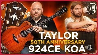 Video thumbnail for Only 74 World-Wide! Amazing All-Koa Taylor 924ce-K 50th Anniversary by Alamo Music Center