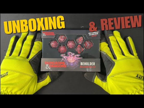 Beholder Dice Unboxing and Review - Would Xanathar Approve?!?