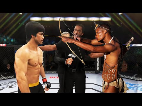 PS5 | Bruce Lee vs. Bushmem Kalahari (EA Sports UFC 4)