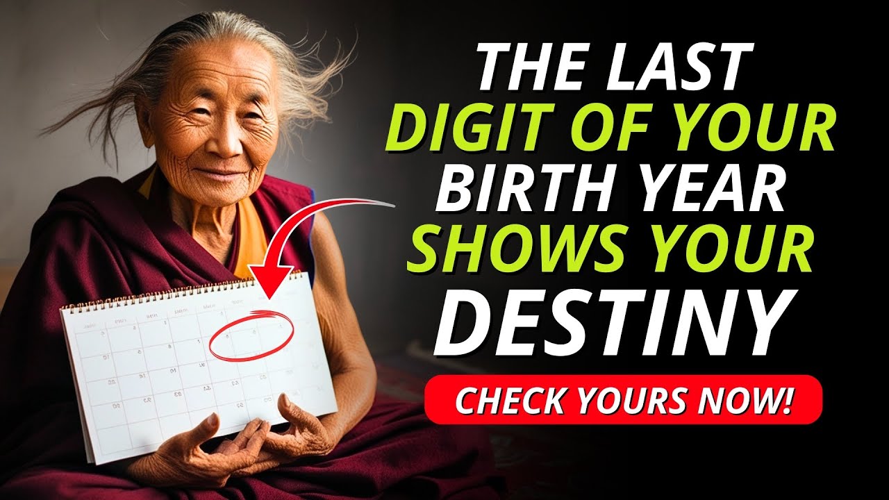 What the Last Digit of Your Birth Year Means WILL SURPRISE YOU | Buddhist Teachings