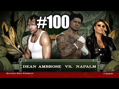 WWE 2K16 MyCareer Mode [Part 100] - Facetime Worthy! (PS4, Xbox Gameplay)