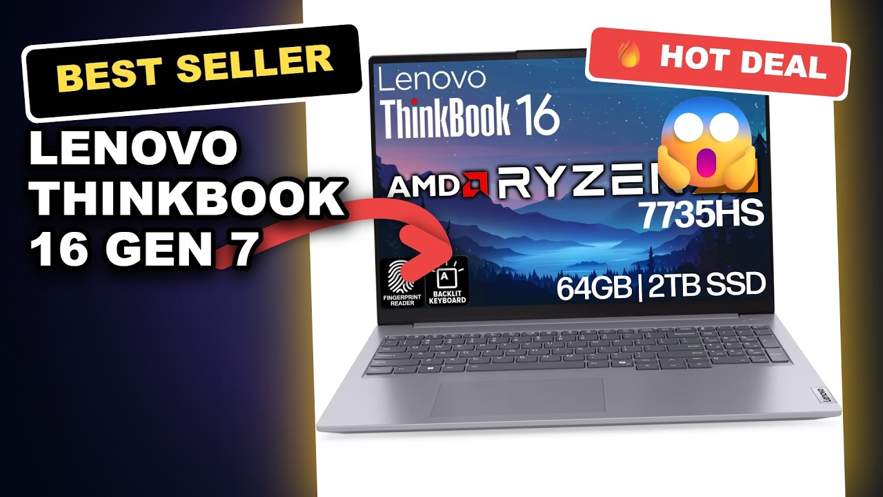 Lenovo ThinkBook 16 Gen 7 Unboxed: Is This AI Business Laptop Worth the Investment?