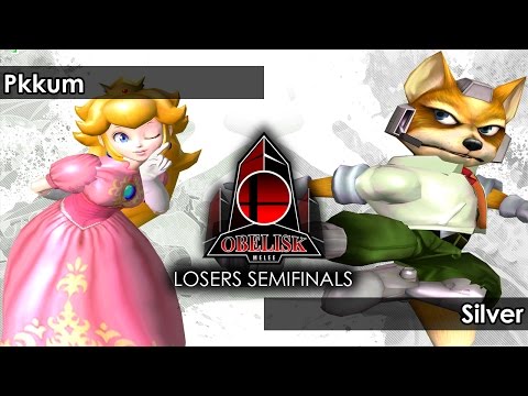 Melee: Pkkum (Peach) V GVS | Silver (Fox) - Obelisk 33 Tournament SSBM