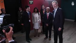 Encuentro bilateral de Su Majestad el Rey con el secretario general de la Organización de los Estados Americanos (OEA)