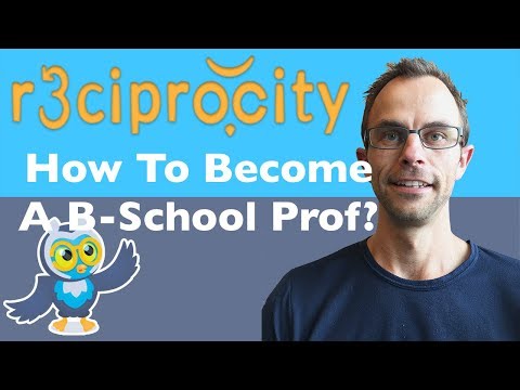 How To Become A Business School Professor? ( Advice & Tips To Work In A Business School) Video
