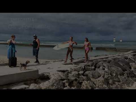 Haley Surfs Queens (May 27, 2022) Instagram  4K