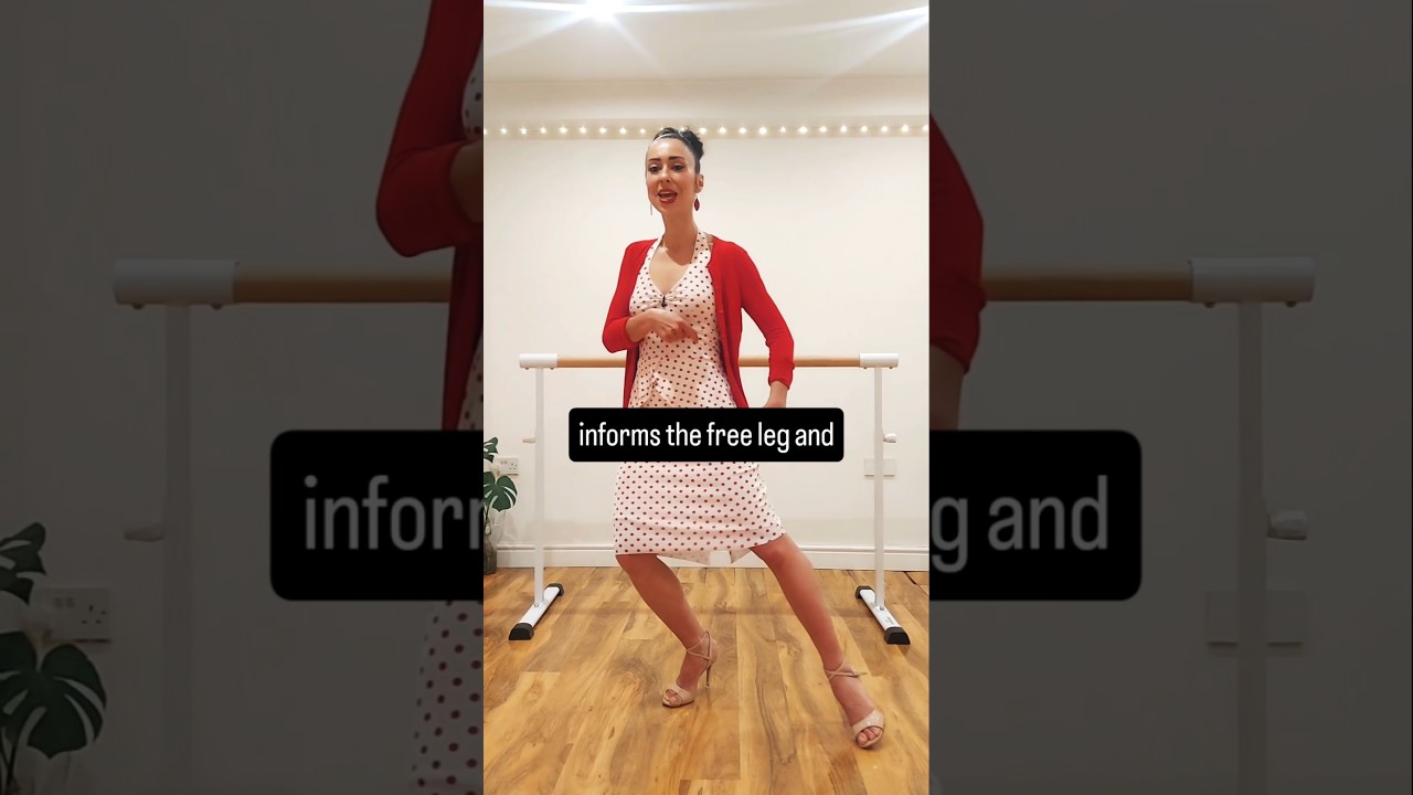Argentine Tango Tips | Standing leg vs Free leg | Paula Duarte Tango