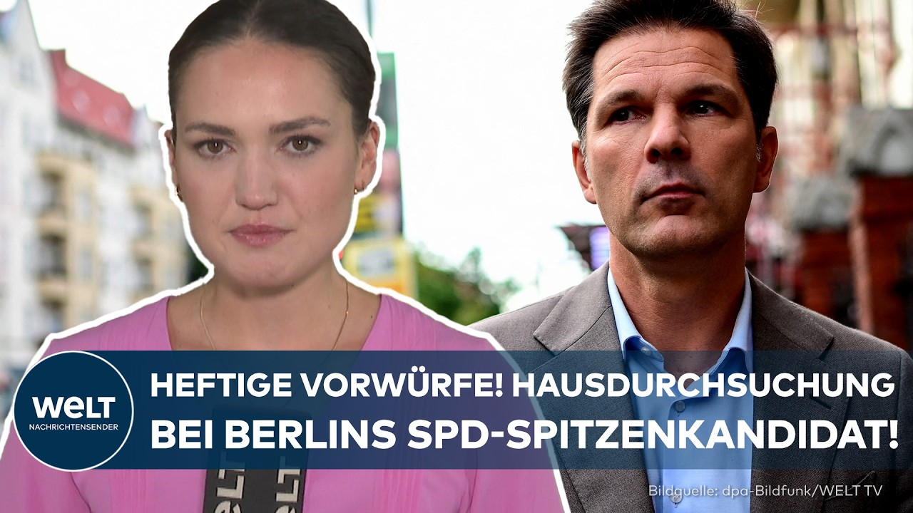 KURZ VOR DER WAHL: Heftige Vorwürfe gegen Berlins SPD-Spitzenkandidat Steffen Krach!