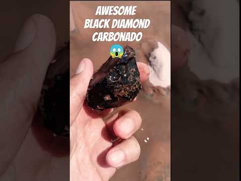 natural black diamond |Qudrati kala diamond #gemstones #diamond #crystal #youtube #shorts