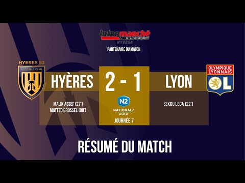 Hyères 83 FC - Oympique Lyonnais : résumé