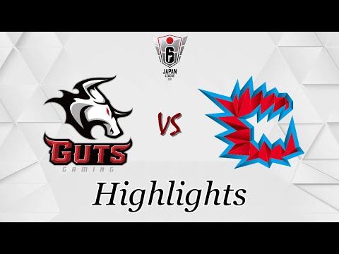 【素晴らしい反応】GUTS Gaming vs CAG | Rainbow Six Japan League 2021 ハイライト【R6S/レインボーシックス シージ】