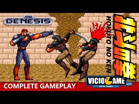 🎮 Hokuto no Ken (Mega Drive) Complete Gameplay