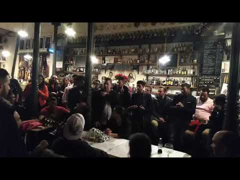 David de Jacoba y Juan Antonio "en casa patas"