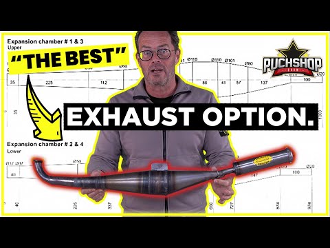 Welchen AUSPUFF brauchst DU für 50, 70 oder 74 ccm ZWEITAKT?