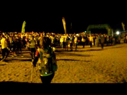 Ultimos minutos previos a la salida Transgrancanaria 2010