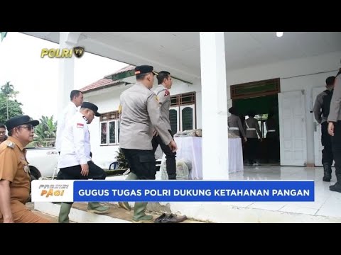 POLDA JAMBI LUNCURKAN GUGUS TUGAS POLRI DUKUNG KETAHANAN PANGAN