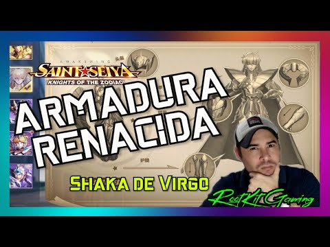 SHAKA ARMADURA RENACIDA + SALA DE ENTRENAMIENTO DE SHAKA  Saint Seiya Awakening