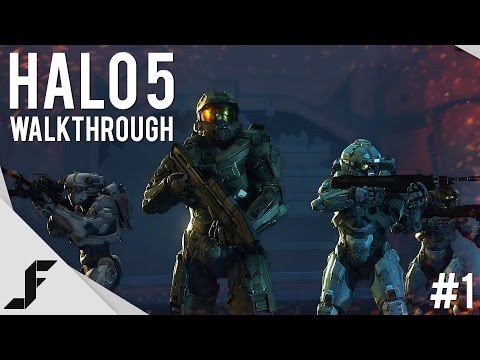 HALO 5 Walkthrough Part 1 - Master Chief