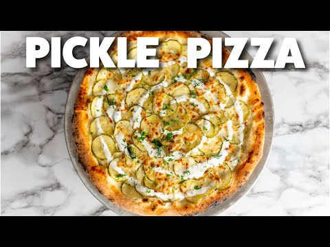 Pickle Pizza Recipe in the Gozney RoccBox