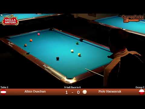 3rd Stella Artois Open 2018 | Albin Ouschan (AT) v Piotr Haraszcuk (POL) | Group Stage