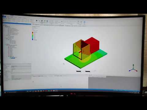 ANSYS Thermal Analysis of Winch System on Lunar Surface