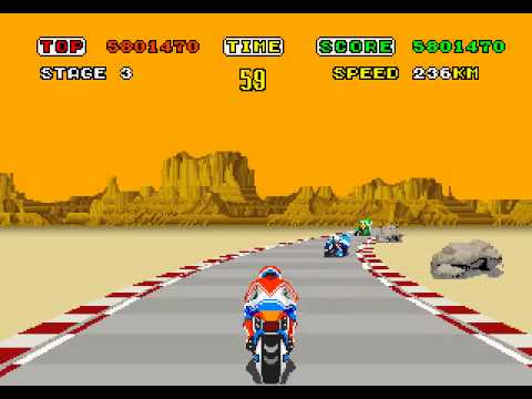 Arcade Longplay [238] Hang-On