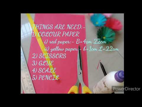 how to make a mini paper Flowers 🌼🌸🌼
