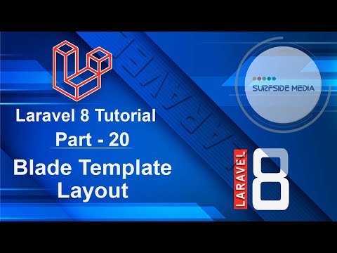 Laravel 8 Tutorial Blade Template Layout