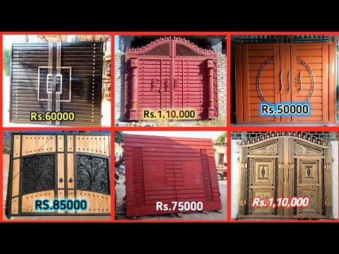 Top 20 Iron Main gate design with price in Pakistan 2022 !! Modern front gate design catalogue