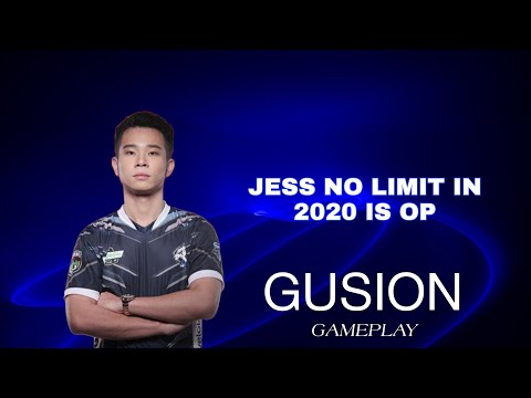 JESS NO LIMIT IN 2020 IS OP // GUSION GAMEPLAY // MOBILE LEGENDS