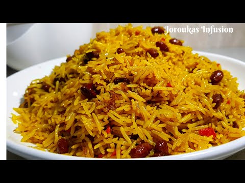 How to make Easy Curry Rice and Beans recipe. The perfect accompaniment for your chicken or turkey.