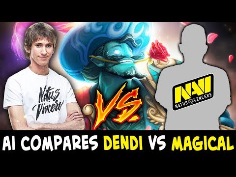 AI compares DENDI vs MAGICAL new NaVi mid — who is better Storm Spirit
