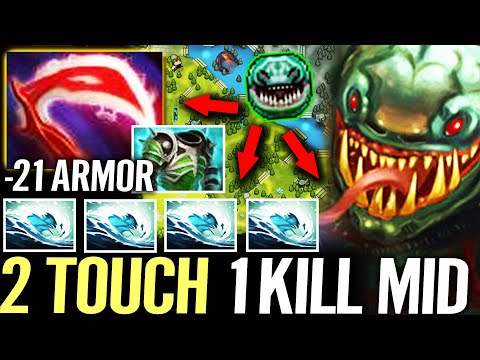 🔥 REAL MVP Tidehunter -21 Armor MID — NEW Desolator + Assualt Gush 2 TOUCH 1 KILL Dota 2 Pro
