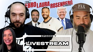 The Ebro Laura Rosenberg Show Ep. 7: Venezuela, Drake & Adin Ross + TraxNYC Fight  | Livestream