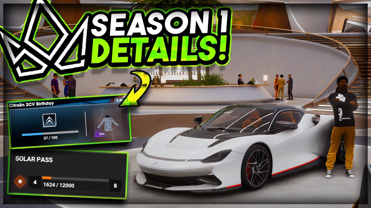 Test Drive Unlimited Solar Crown's Season 1 Content Is HERE! (Ranked, Solar Pass, NEW CARS!)