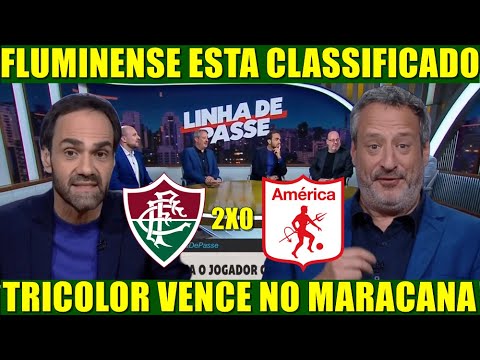 🔴⚪🟢FLUMINENSE 2 X 0 AMÉRICA DE CALI – TRICOLOR VENCE NO MARACA E ESTÁ NAS QUARTAS DA SUL-AMERICANA🔥