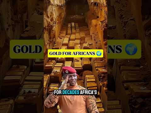 Africa’s GOLD ✊ | Ibrahim Traoré’s Stand for His People #shorts #gold #ibrahimtraore