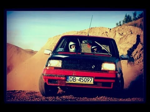 Renault 5 GTE, no GT Turbo, 1 Rajd Da Grasso