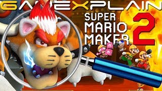Super Mario Maker 2 ANALYSIS: Most Everything Else! (Vertical Levels, Sound FX, New Moves, & More!)