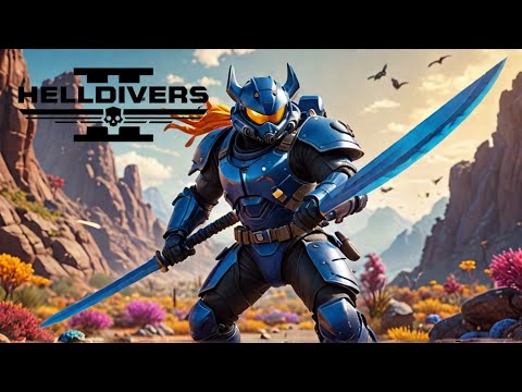 Helldivers 2 Melee Mayhem | "Fight" by Michael Rockert (feat. John Hebert) 🎮🎶💥