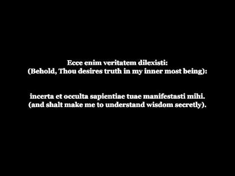 Miserere mei Deus (Have Mercy on me, O God) - Latin and English Lyrics