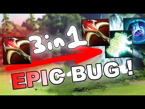 Dota 2 Tricks: 5 ITEMS INSIDE 1! 7.28