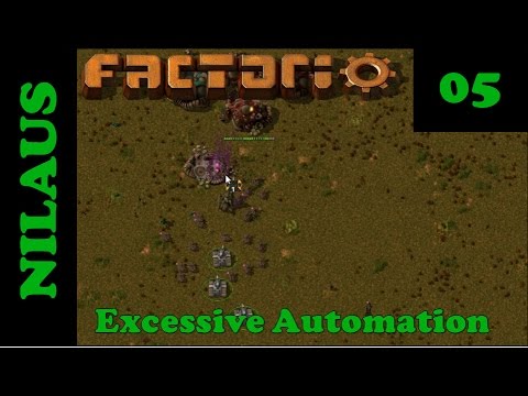 Factorio S8E05 - First contact with the Enemy