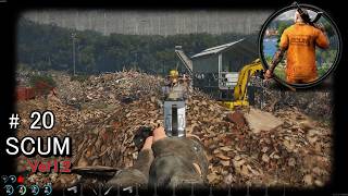スカム【SCUM】バージョン1.2 実況#20 スタッシュに大幅改修、その他NPCの挙動の調整や、新規乗り物の追加など盛り沢山！オープンワールドゾンビサバイバルを攻略！