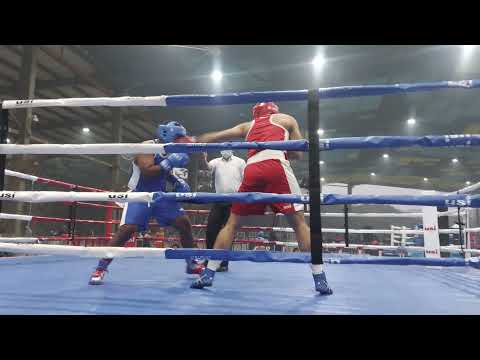 V.K.S.N.PRASAD BOXING IN ALL INDIA UNIVERSITY CHAMPIONSHIP IN PUNJAB