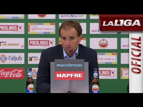 Rueda de Prensa de Jagoba Arrasate tras el Elche CF (1-1) Real Sociedad - HD
