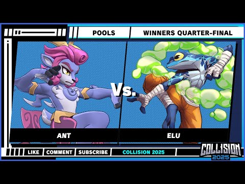Collision 2025 - Winners Quarter-Final - Ant (Absa) VS Elu (Ranno) - Rivals of Aether II Singles