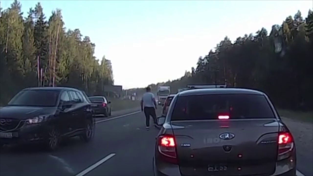 Конфликт на трассе недалеко от Йошкар-Олы
